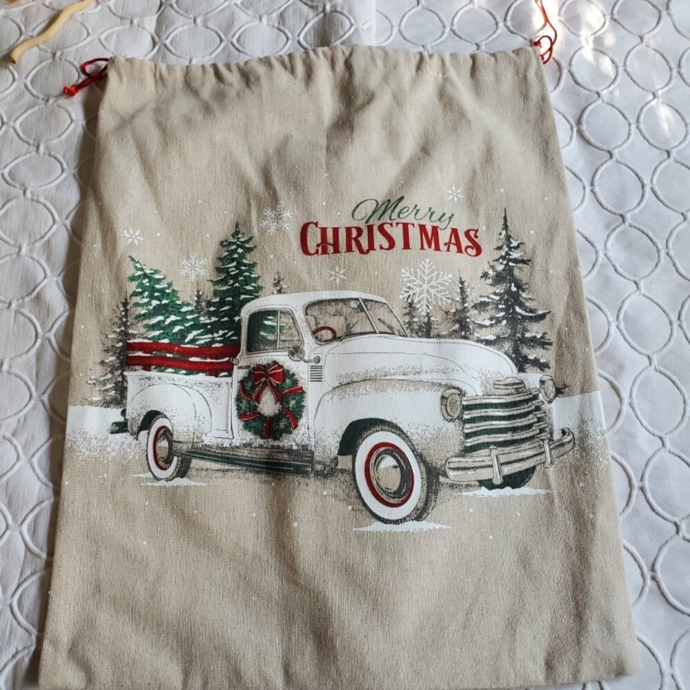 Vintage Inspired Christmas Holiday Gift BAG NWOT